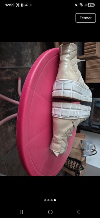 Chaussures semelles compensees