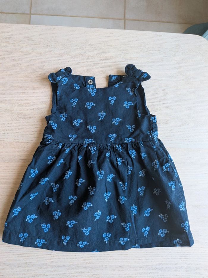 Robe bleue Kiabi 3 mois