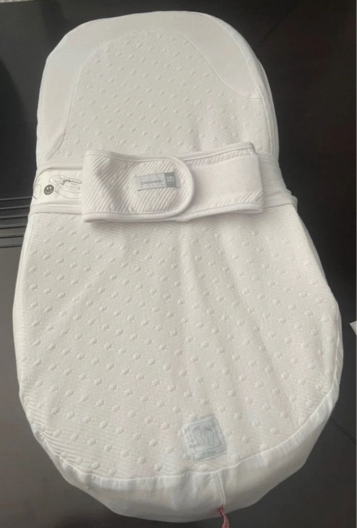 Cocoonababy® Red Castle 0-3 mois 👶 nid ergonomique bébé + drap housse blanc, made in France - photo numéro 9