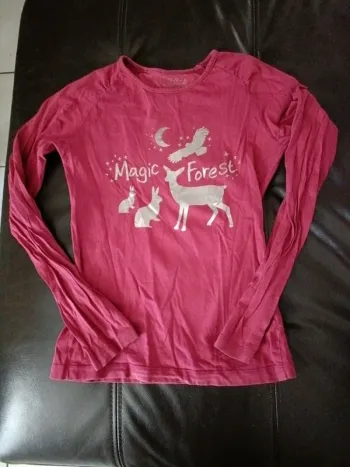 Tee shirt 12 ans in extenso foret