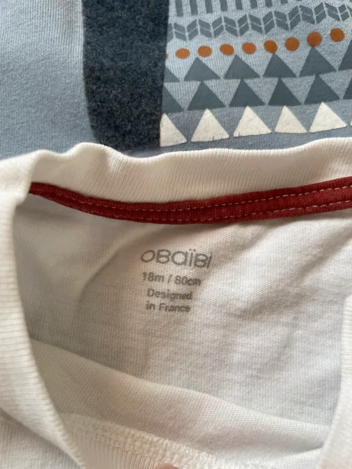 Lot de 4 tee-shirts manches longues - photo numéro 2