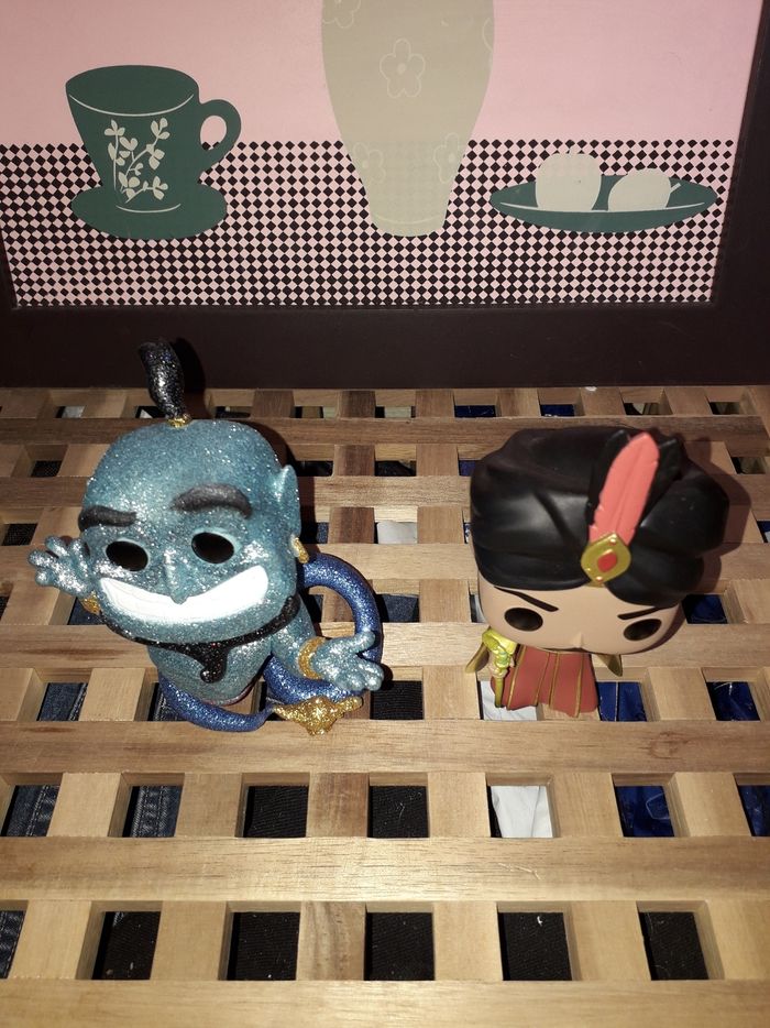 Lot de 2 Funko Pop Disney : Jafar The Royal Vizier #542 , Genie With Lamp Diamond Collection #476 - photo numéro 10