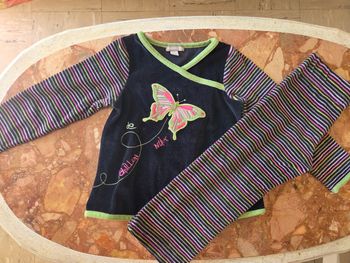 Pyjama 2 pièces en velours 3 ans