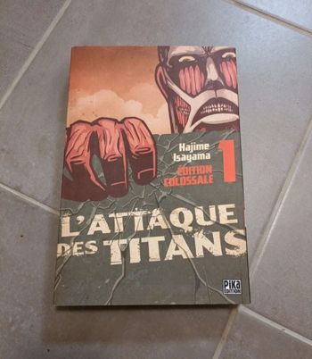 L'attaque des titans édition colossal