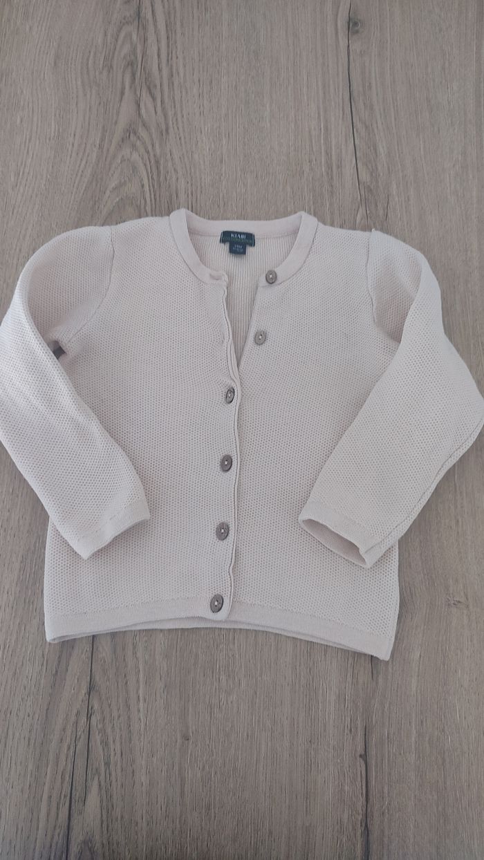 Gilet beige 24M