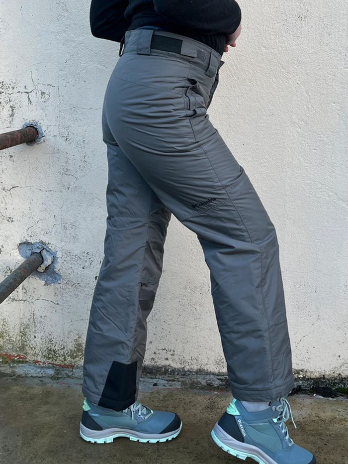 Pantalon de ski taille mi haute évasé, gris - Columbia - photo numéro 14