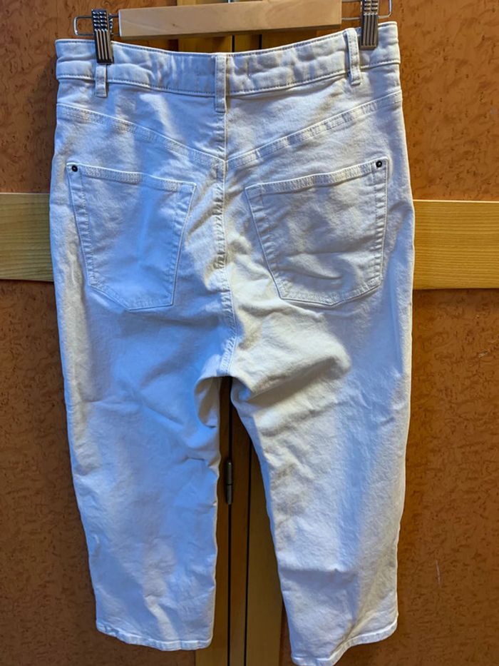Joli pantalon blanc taille 40 Esprit - photo numéro 6