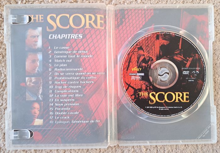 💿 DVD : The Score - photo numéro 2