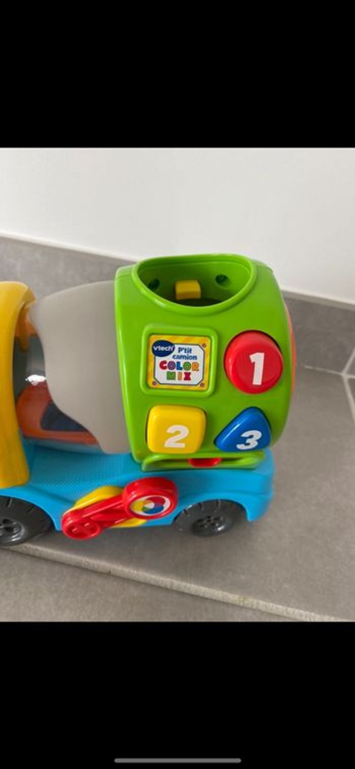 Jouet P'tit camion Color mix Vtech - photo numéro 6