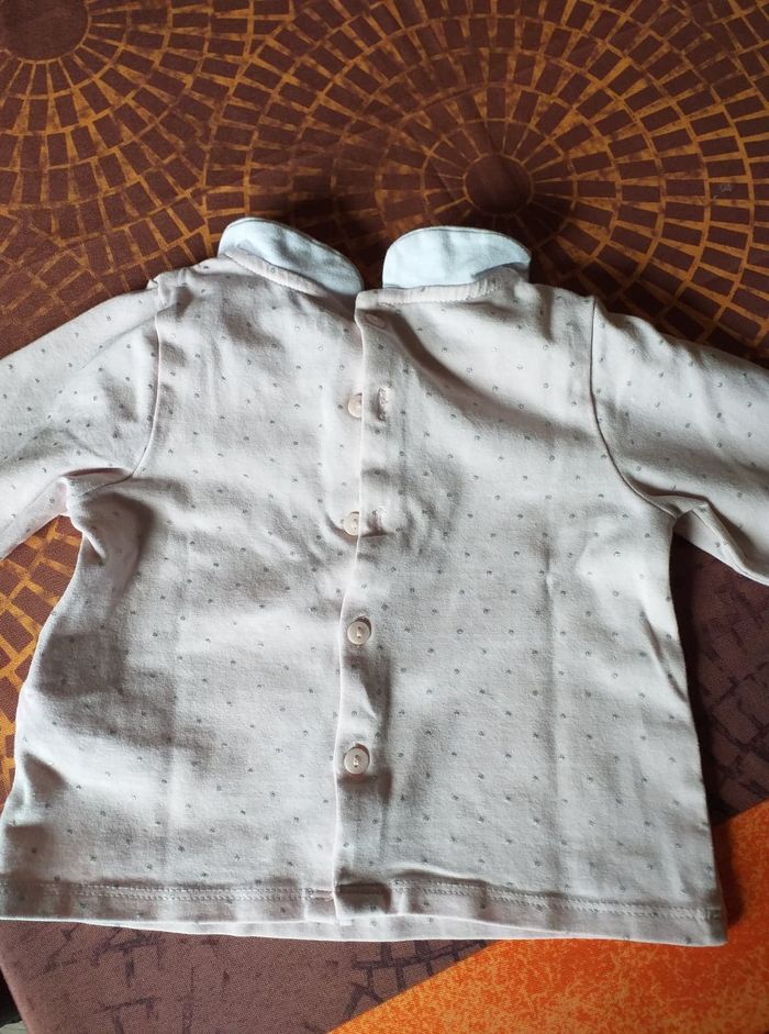 Tee shirt fille 6 mois obaibi - photo numéro 2