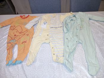 Lots pyjama légers 12 mois