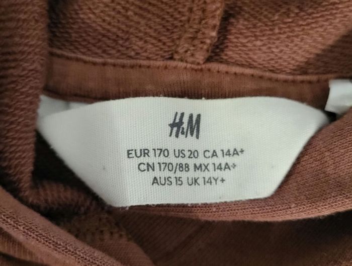 Sweat à capuche h&M 14 ans - photo numéro 2