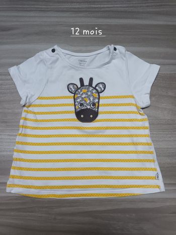 T-shirt T12mois