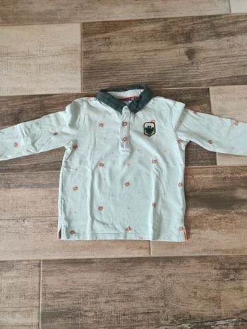 Polo manches longues 4ans