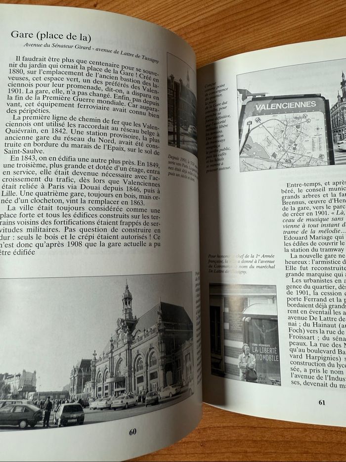 Livre sur la ville de Valenciennes à travers cent rues, places et lieux-dits - photo numéro 5