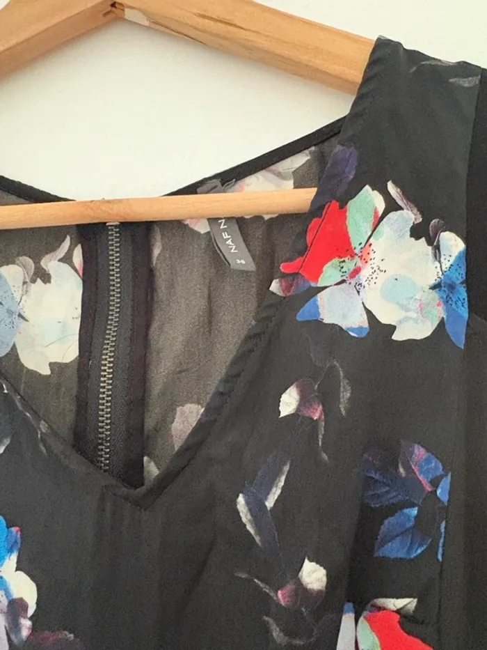 Robe nafnaf fleurs - photo numéro 2