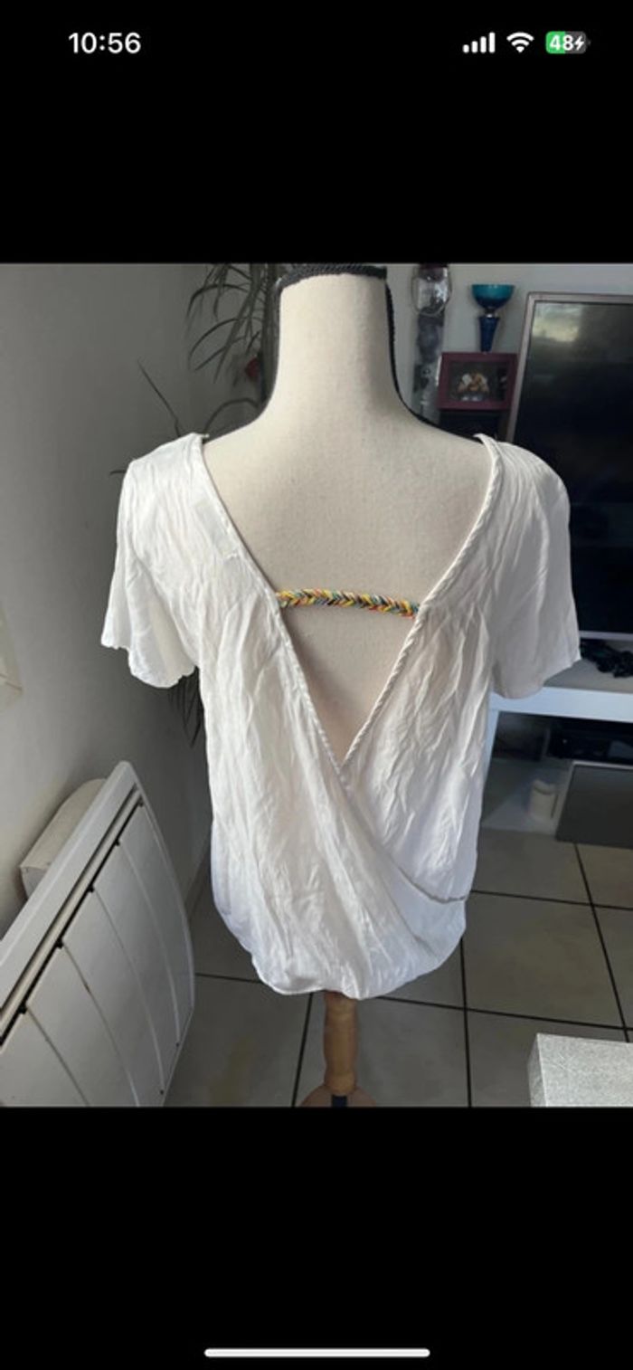 Blouse dos nu carminn Paris - photo numéro 2