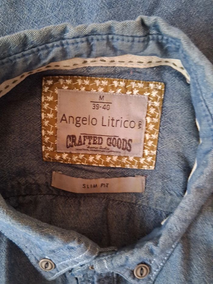Chemise en jean's Angelo Litrico by C&A taille M - photo numéro 4