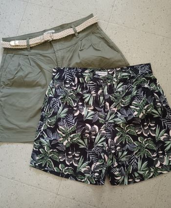 Shorts chino femme
