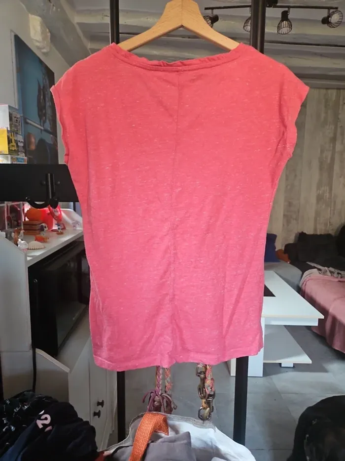 Tee-shirt rose energetics - photo numéro 4