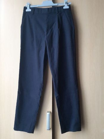 Pantalon bleu marine Uniqlo