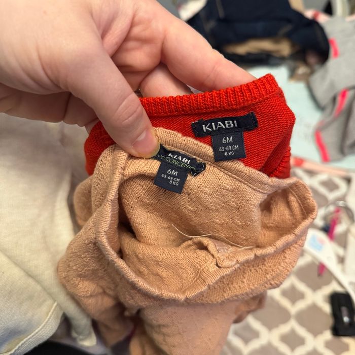 Lot de 5 gilets en mailles - T6mois - Marques diverses - photo numéro 8