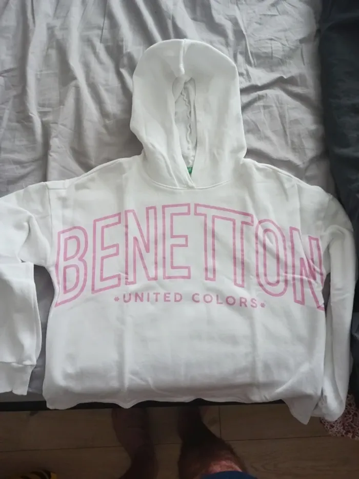 Sweat à capuche fille 13 / 14 ans Benetton