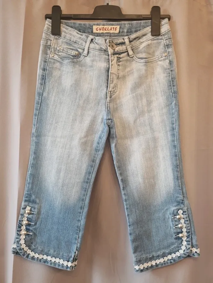 Pantacourt jeans
