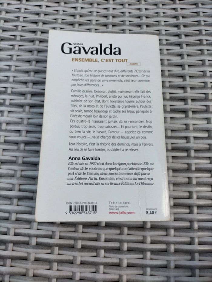 Ensemble c'est tout. Anna Gavalda - photo numéro 2