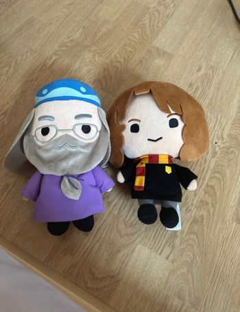 Peluche hermione et dumbledore