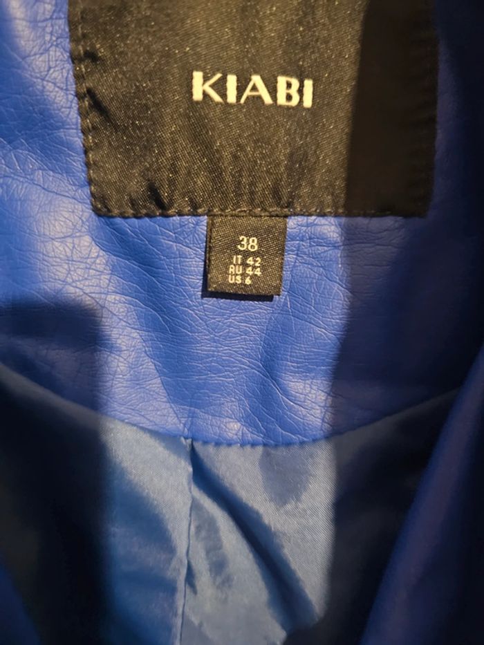 Perfecto bleu roi simili neuf petit défaut sur l'épaule bien lire l'annonce - photo numéro 2
