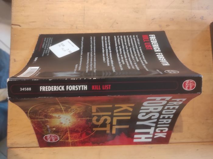 Kill List Frederick Forsyth Livre de Poche 2017 - photo numéro 2