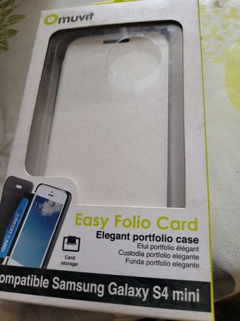 Etui Port folio samsung galaxy S4 mini