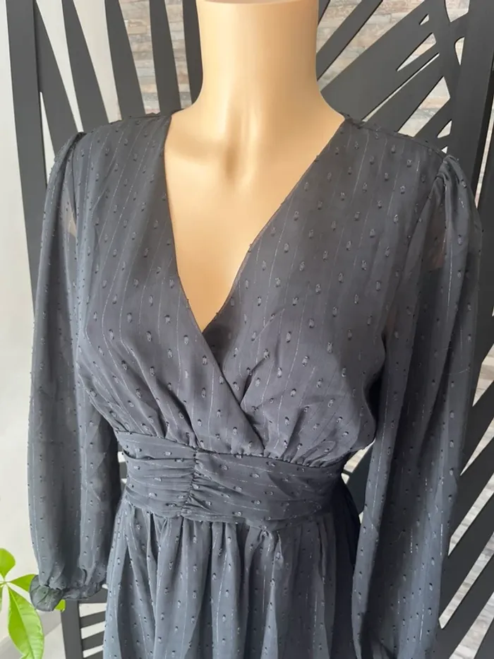 Superbe robe noire taille S/M - photo numéro 3