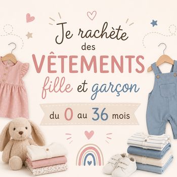 Rachat de lot de vêtements