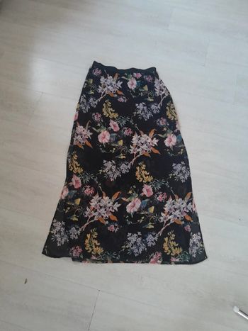 Jupe plage longue motifs  H&M ceinture elastique