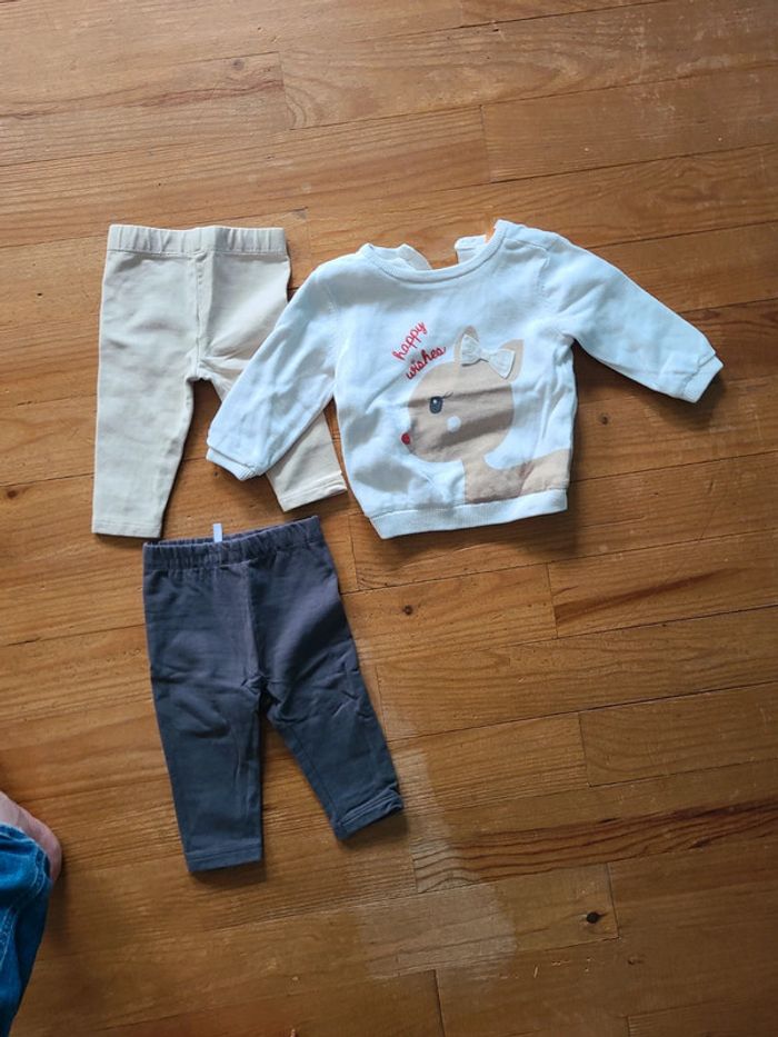 Lot 6 mois fille orchestra / petit bateau/ kiabi - photo numéro 10