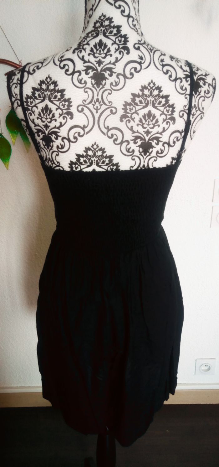 Robe d'été noir/bordeaux - photo numéro 5