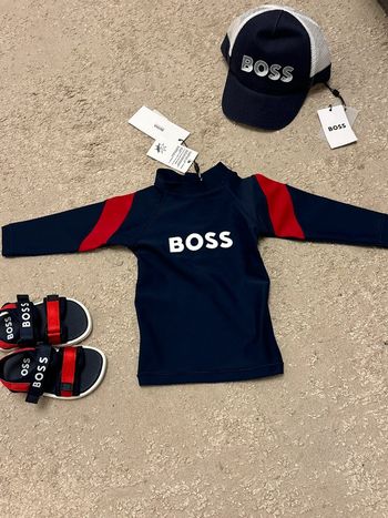 Haut t-shirt maillot de bain pour bébé garçon 6 mois BOSS