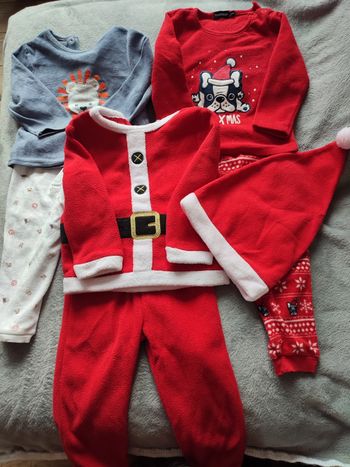 Lot de 2 pyjamas hiver