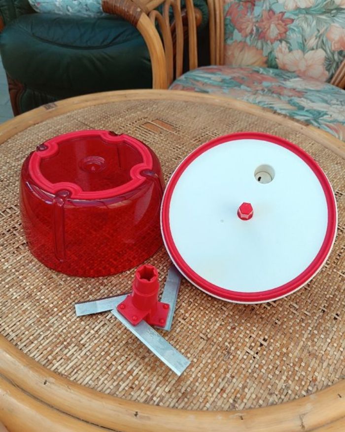 Quick chef Tupperware rouge et blanc - photo numéro 9