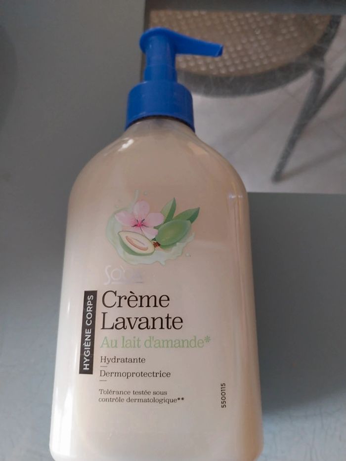 Crème lavante pour le corps