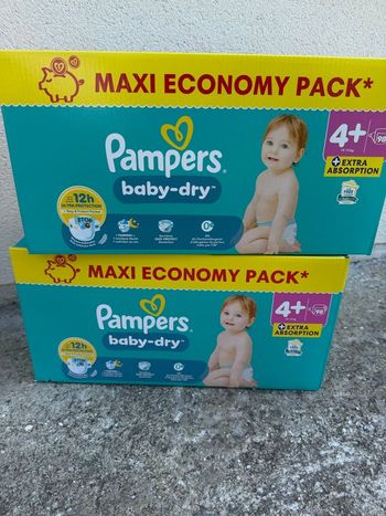 Couche Pampers 