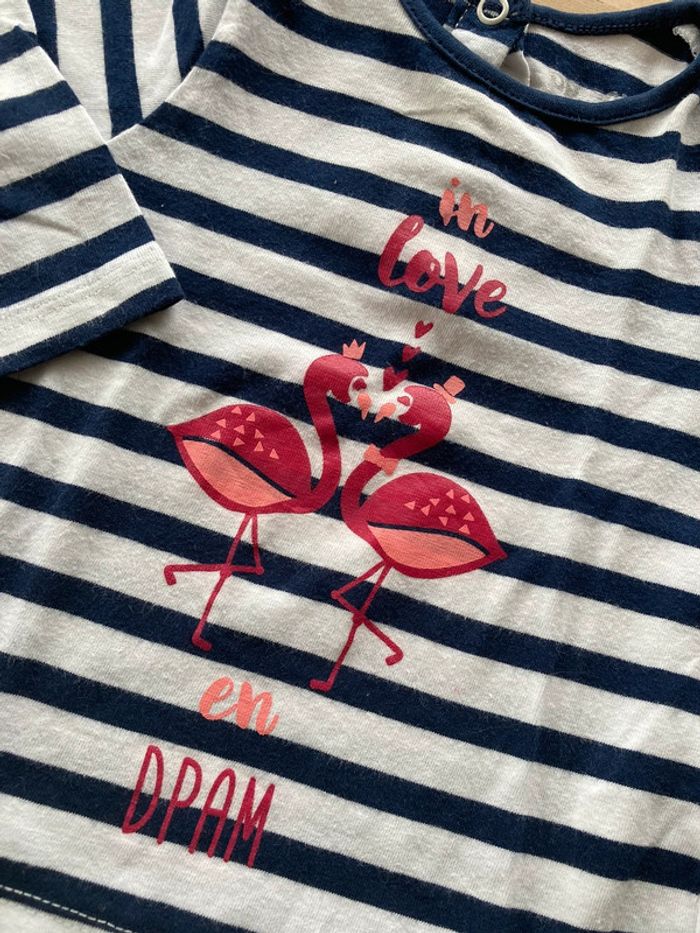 Tee-Shirt bébé fille - DPAM - photo numéro 3