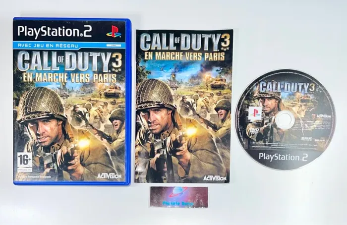 Call Of Duty 3: En marche Vers Paris - Jeu PS2 complet Version Francaise Sony