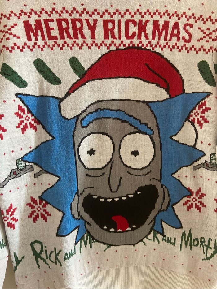 Pull de Noël Rick et Morty - photo numéro 2