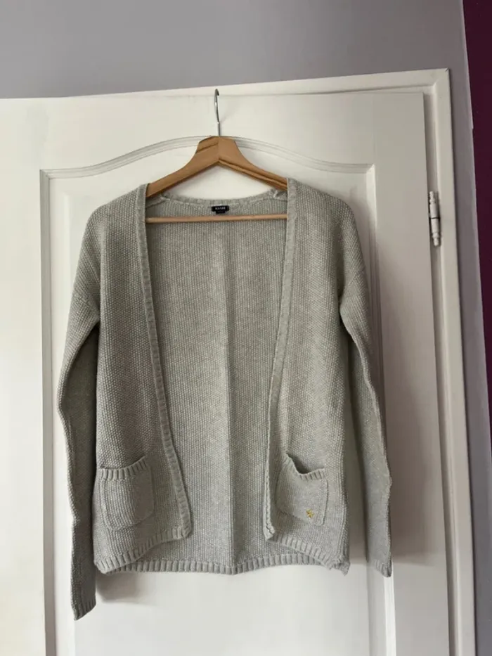 Lot 2 gilets longs fille 10 ans – Kiabi - photo numéro 2