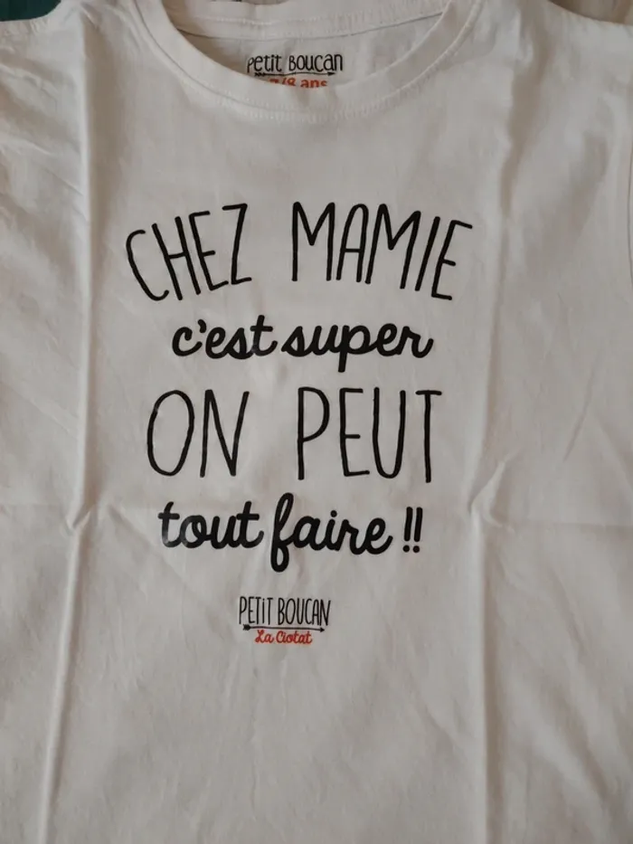 T shirt manches courtes Petit Boucan - photo numéro 2
