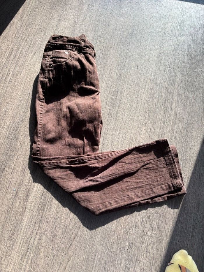 Pantalon jeans droite fillette