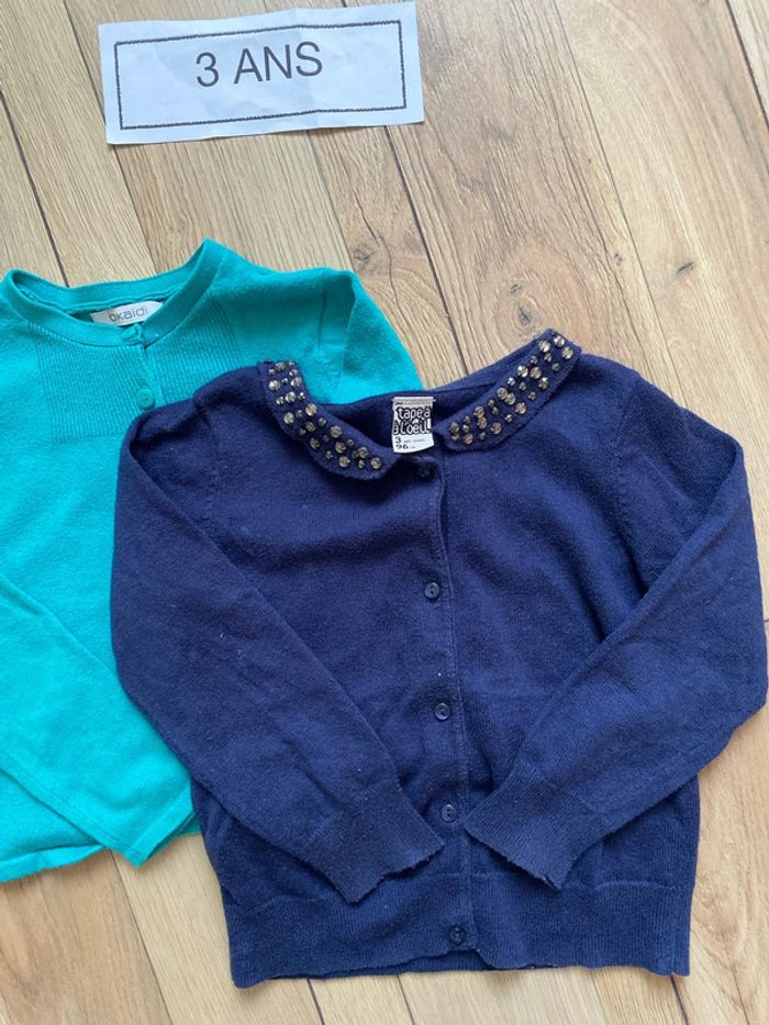 Lot gilets 3 ans - photo numéro 3